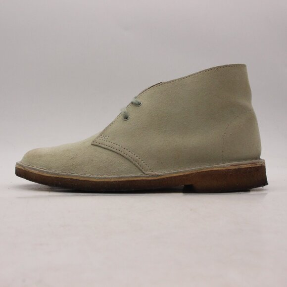 Clarks Originals Shoes Women's 8.5 Light Green  Chukka Ankle Desert Boots Crepe - Picture 4 of 11